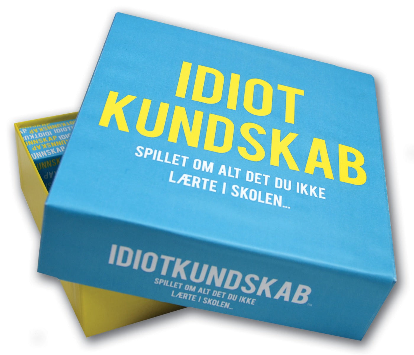Kölskapspoesi Idiotkundskab spørgsmålsspil - 14x14 cm. - Bahne